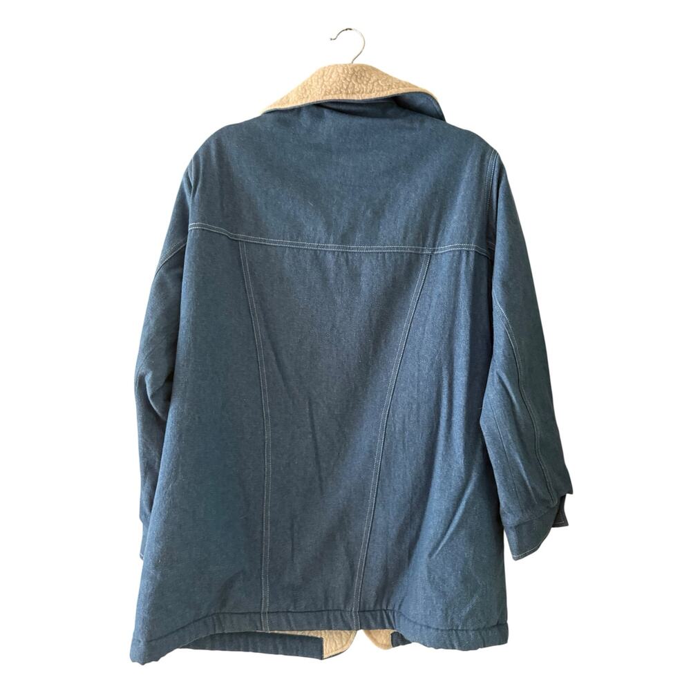 Emerson Fry Sherpa-Lined Denim Jacket | Women’s Small - Picture 2 of 6